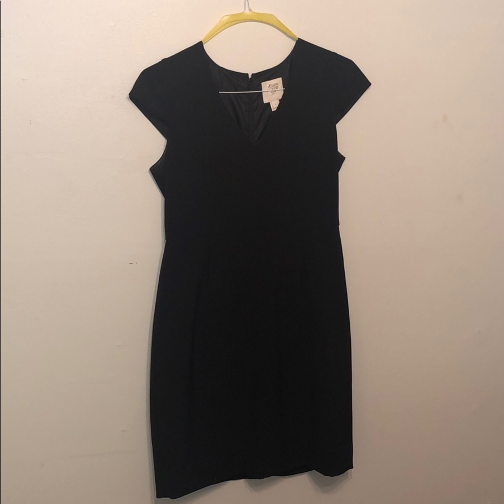 JCrew black dress. Size 8